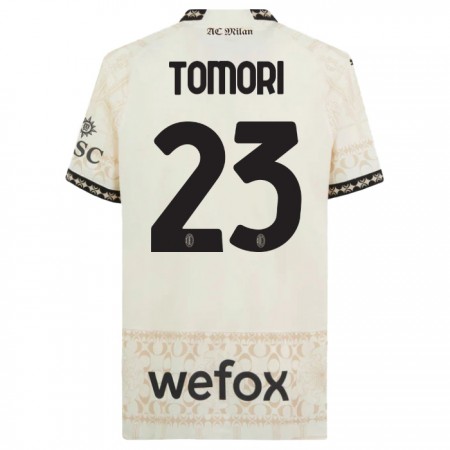 Nogometni Dres AC Milan Fikayo Tomori 23 Četvrta 2023-24 Bijela Nogometni Dres AC Milan Fikayo Tomori 23 Četvrta 2023-24 Bijela